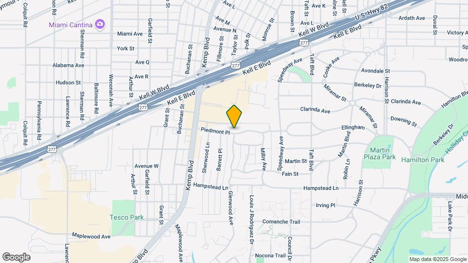 2234 Piedmont Pl Map and Location Details