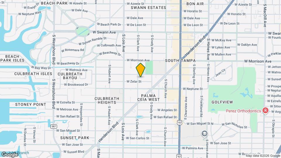 4013 W Zelar St Map and Location Details