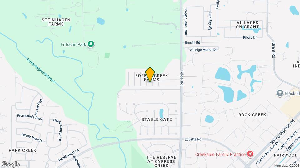 15522 Forest Creek Farms Dr Map and Location Details