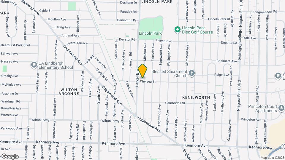 154 Midland Ave, Unit Upper Map and Location Details