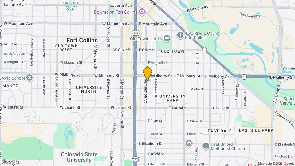 518 Remington St Map and Location Details