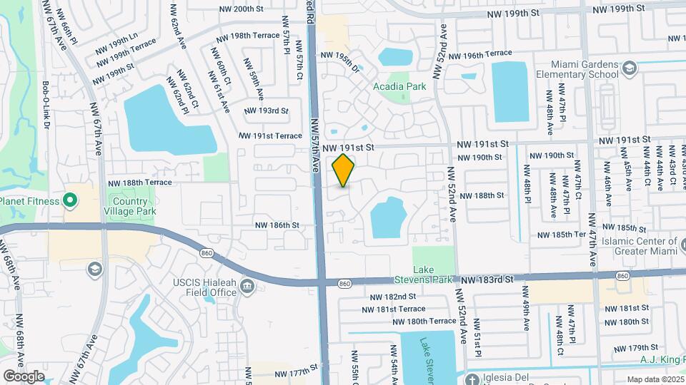 5531 NW 188th St Map and Location Details