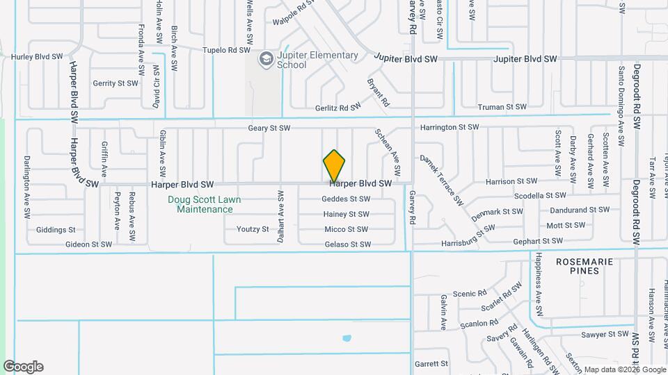 808 Harper Blvd SW Map and Location Details
