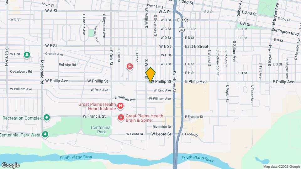 314 W Philip Ave, Unit 3 Mapa y Detalles de la Ubicación