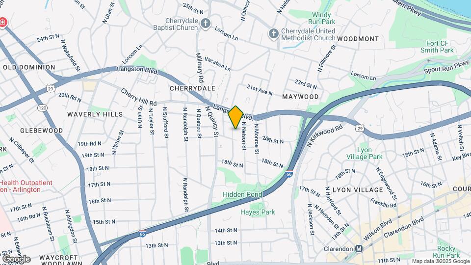 2013 N Oakland St Map and Location Details