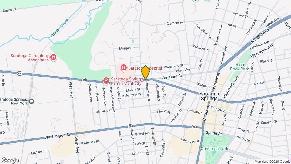 184 Church St, Unit 1 Mapa y Detalles de la Ubicación