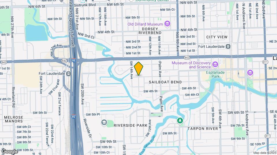 1332 SW 2nd Ct Map and Location Details