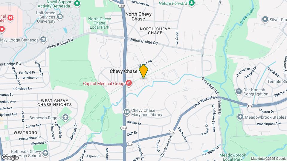 3721 Chevy Chase Lake Dr Map and Location Details