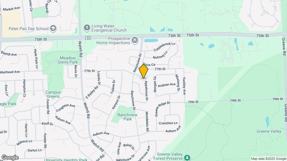 1826 Appaloosa Dr Map and Location Details