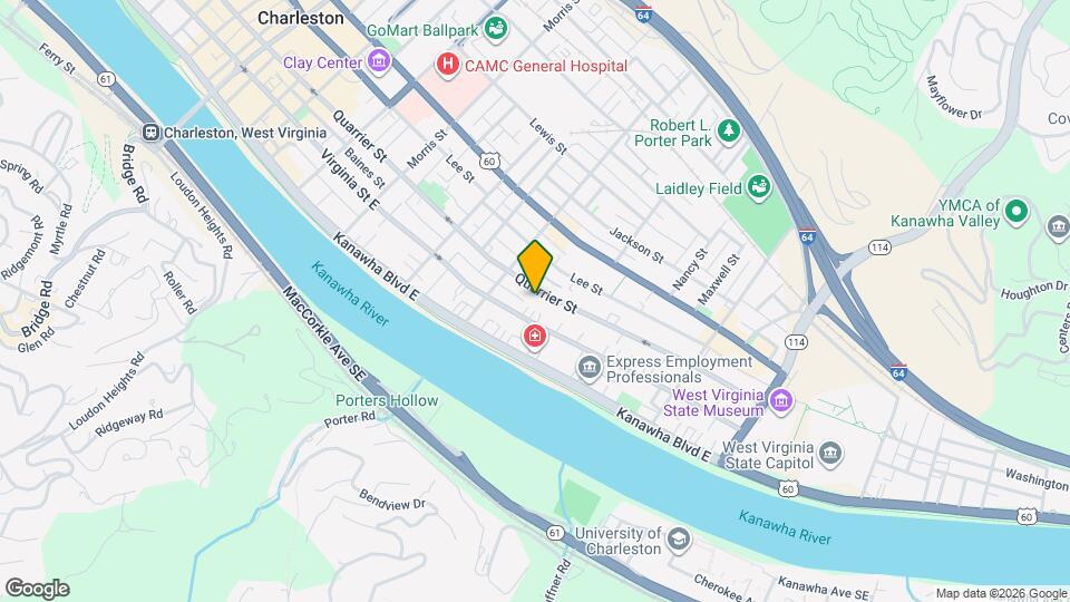 1517 Quarrier St Map and Location Details