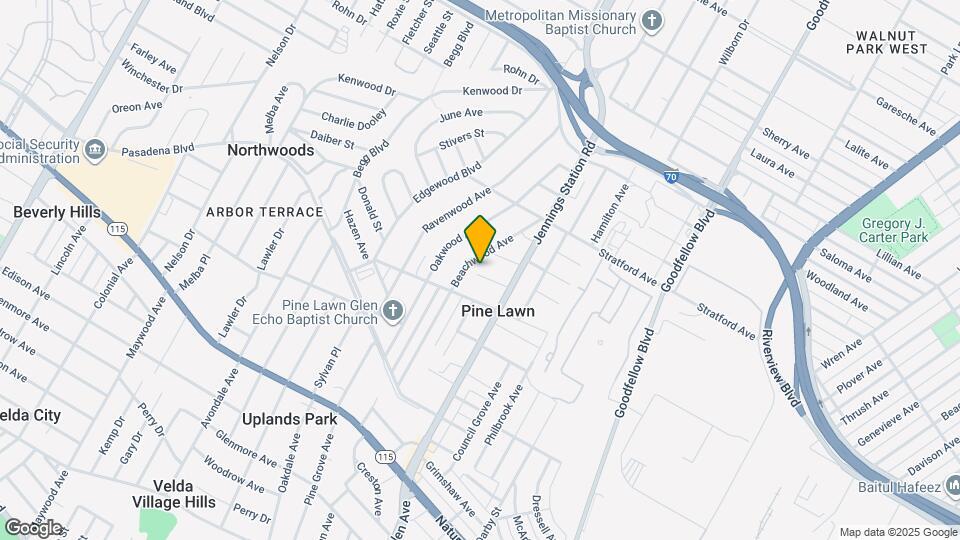 6223 Westerhoff Ave Map and Location Details