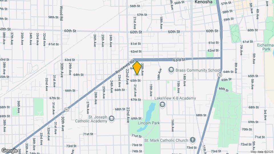 6435 21st Ave Map and Location Details