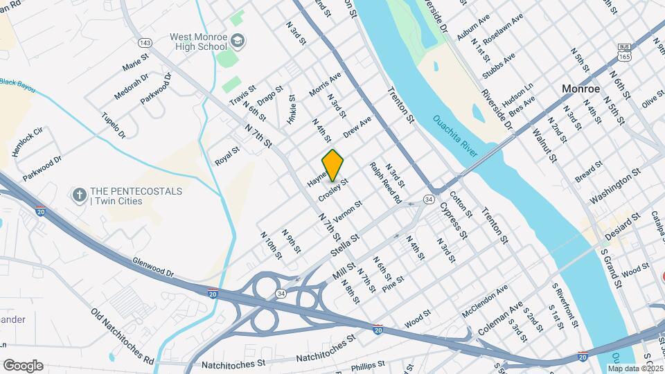 508 Crosley St Map and Location Details