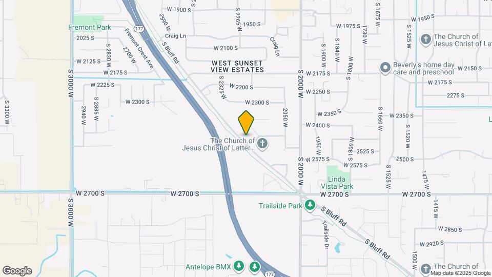 2455 S Bluff Rd Map and Location Details