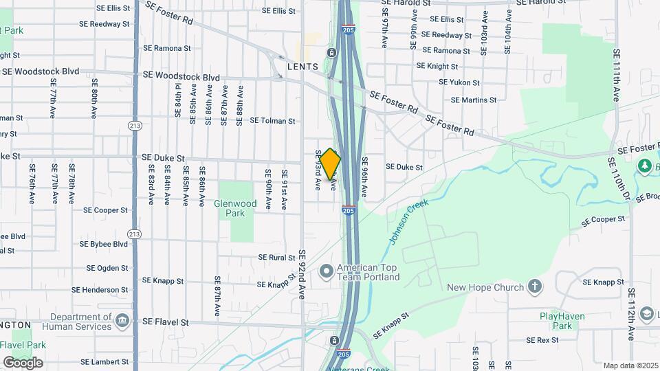 6601 SE 94th Ave Map and Location Details