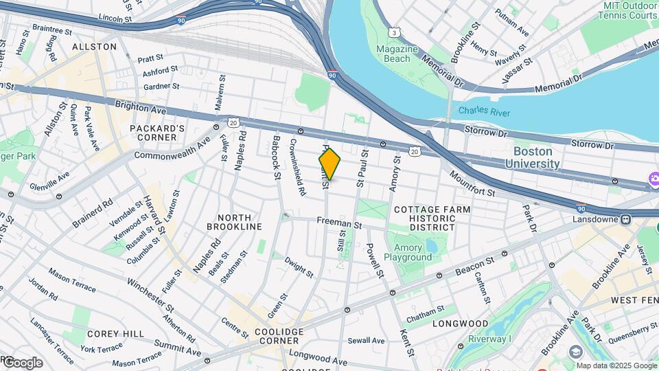 79 Thatcher St, Unit 201 Map and Location Details