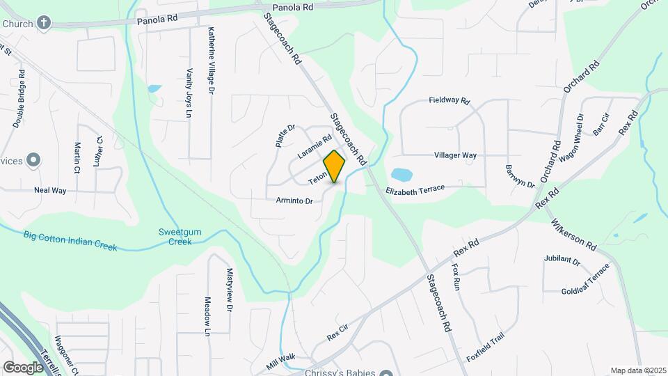 5622 Platte Dr Map and Location Details
