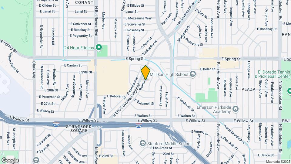 2832 Radnor Ave Map and Location Details
