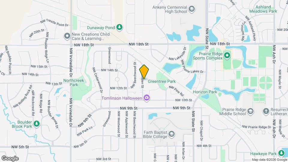 2079 NW Hickory Ln Map and Location Details