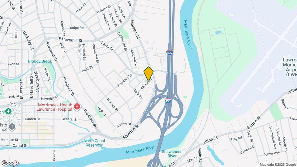 14 Allston St Map and Location Details