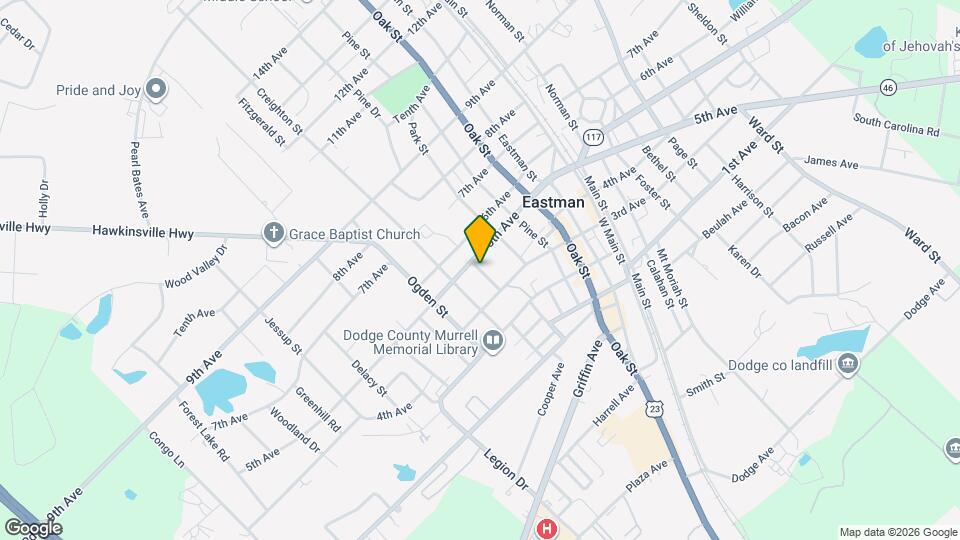 122 Magnolia St Map and Location Details