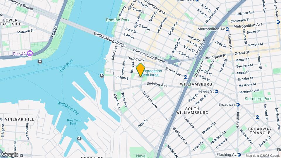 454 Bedford Ave Map and Location Details