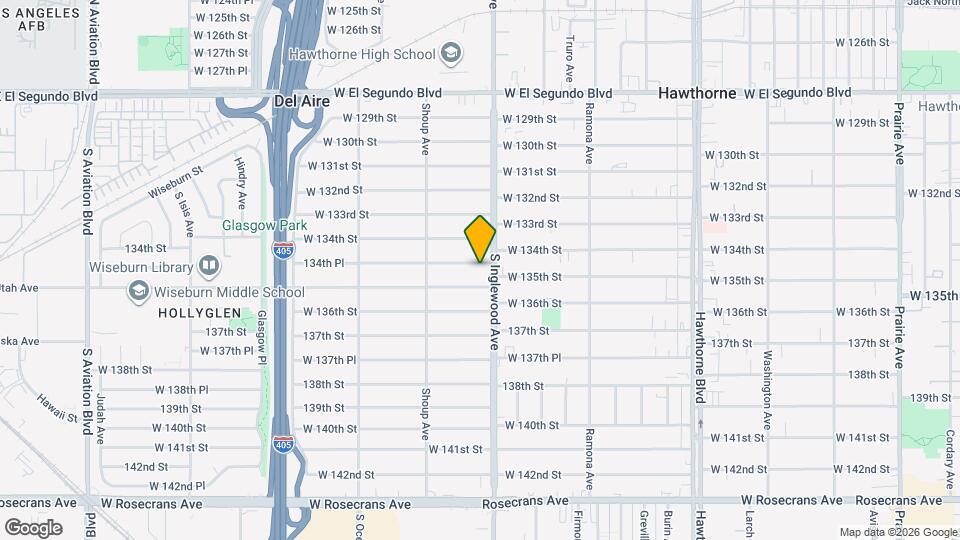 4816 134th Pl Map and Location Details