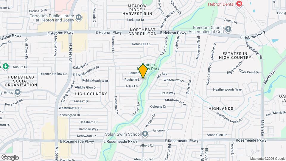 2437 Rochelle Ln Map and Location Details