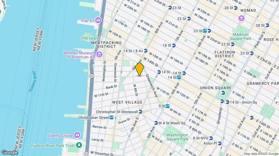 258 W 12th St Map and Location Details