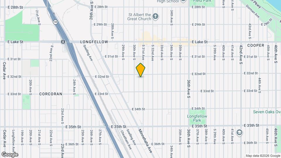 3212 31st Ave S Map and Location Details