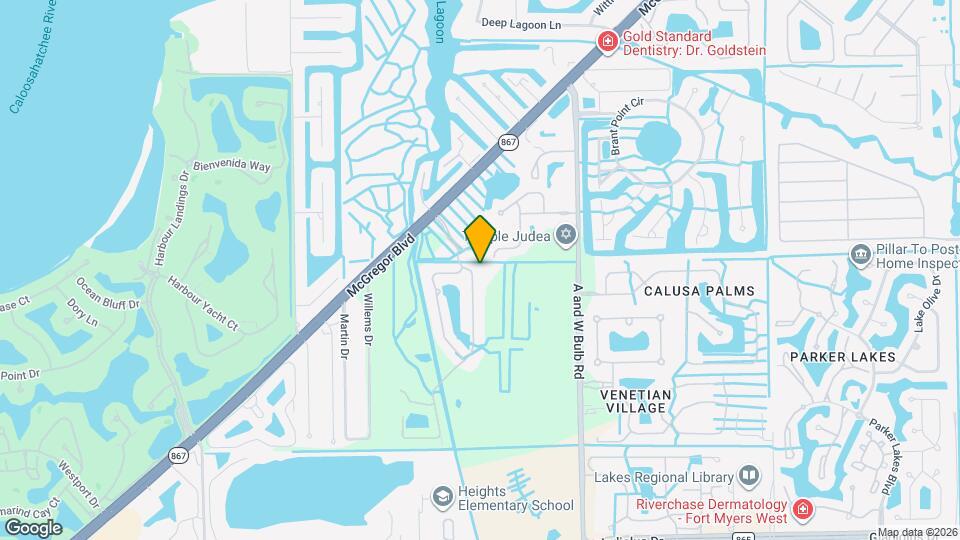 14501 Abaco Lakes Dr Map and Location Details