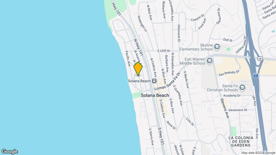211 N Sierra Ave, Unit 211 N. Sierra Ave. #2 Map and Location Details
