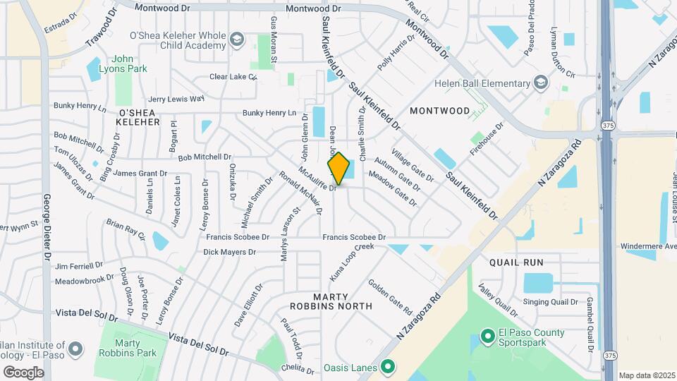 1738 Dean Jones Dr Map and Location Details