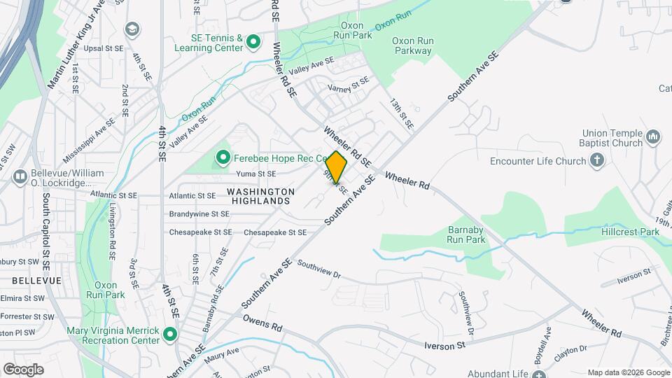 883 Bellevue St SE Map and Location Details