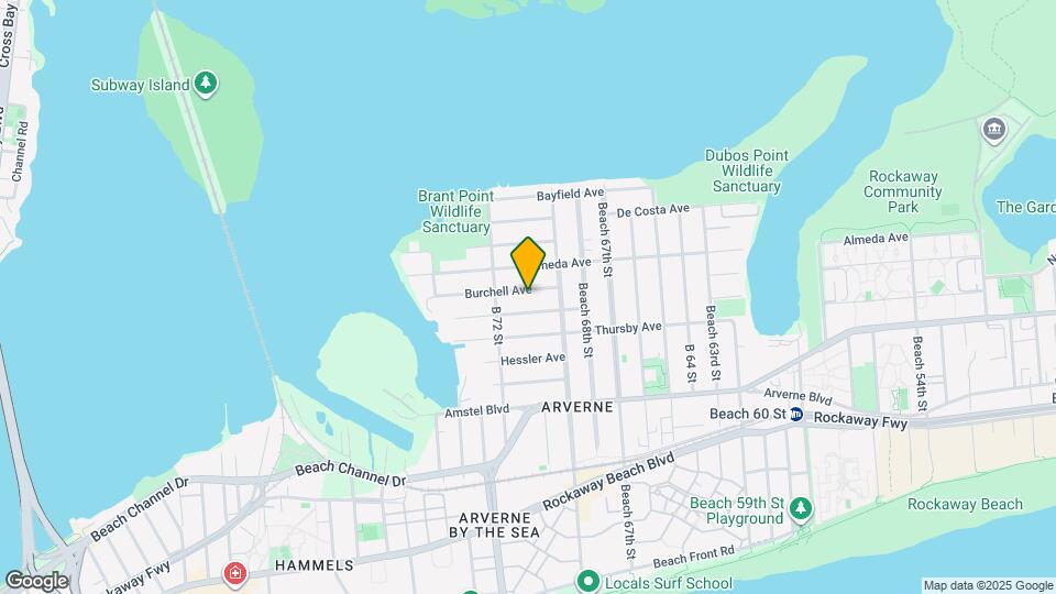 69-31 Burchell Ave Map and Location Details