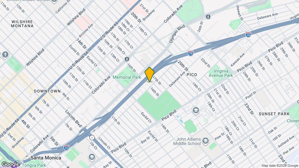 1753 16th St Mapa y Detalles de la Ubicación