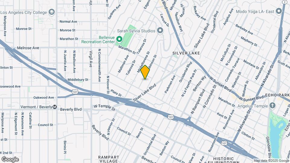 636 Robinson St Mapa y Detalles de la Ubicación