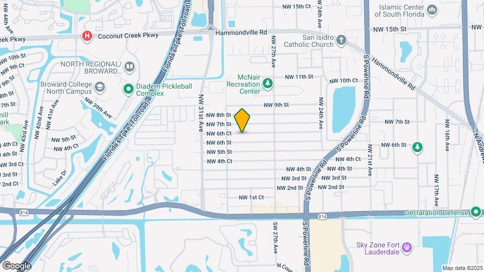 2910 NW 6th Ct Map and Location Details