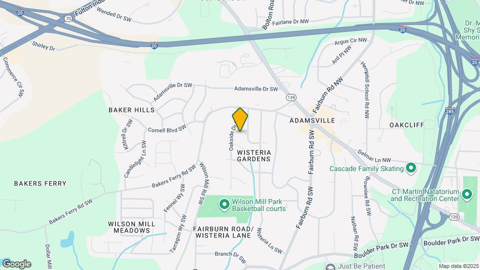 449 Charter Oak Dr SW Map and Location Details