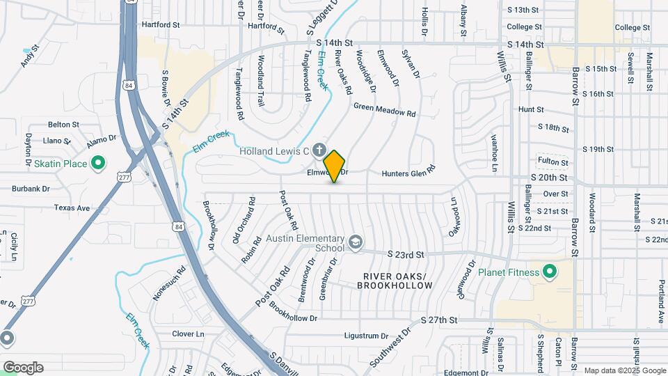 3826 S 20th St Map and Location Details