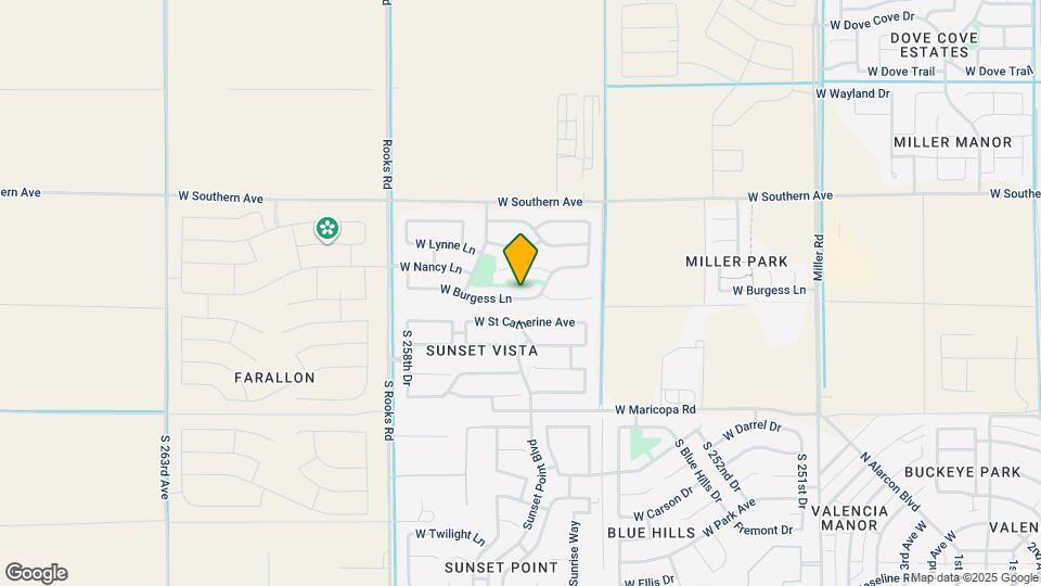 25650 W Burgess Ln Map and Location Details
