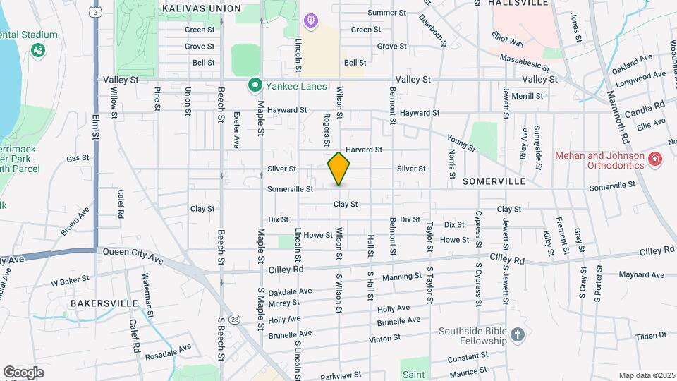551 Somerville St Map and Location Details