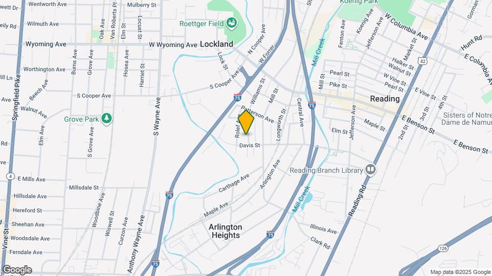 351 Williams St Map and Location Details