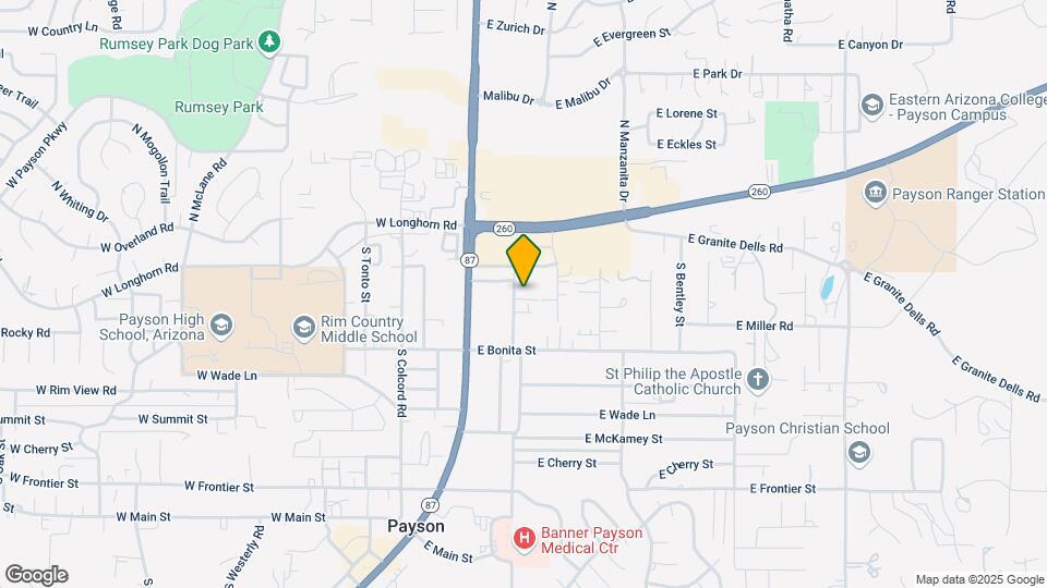 Payson Apartments Mapa y Detalles de la Ubicación
