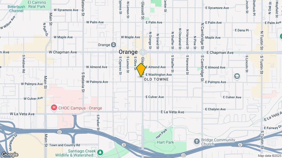 282 S Glassell St Map and Location Details