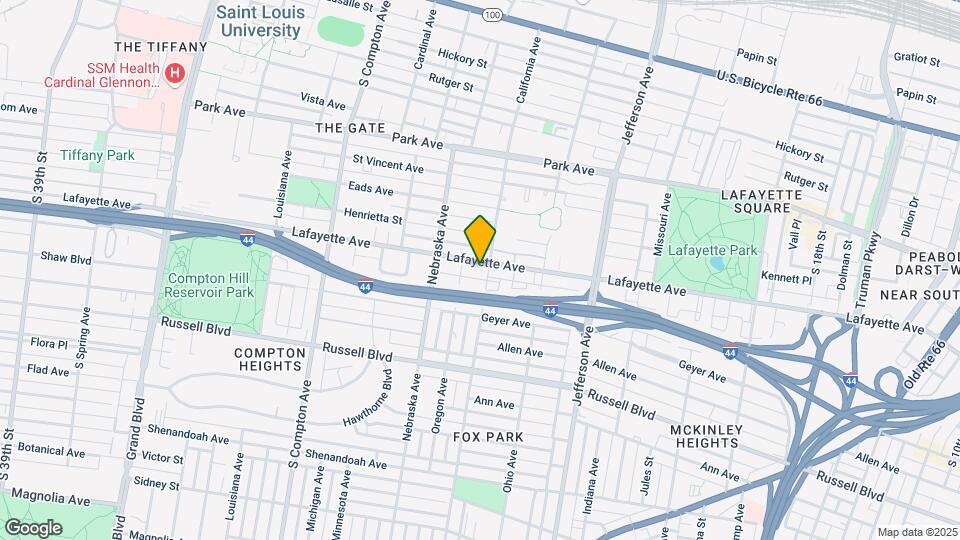 2806 Lafayette Ave Map and Location Details