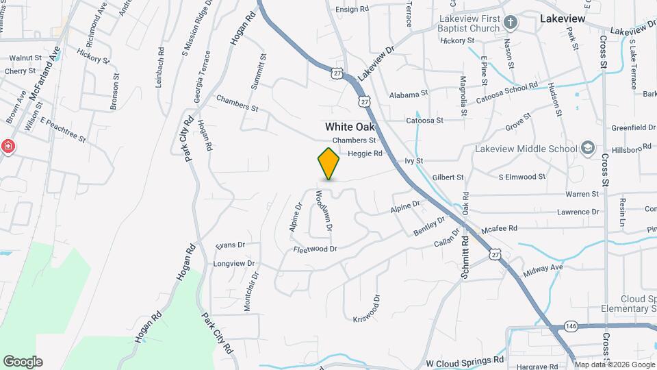 212 White Oak St Map and Location Details