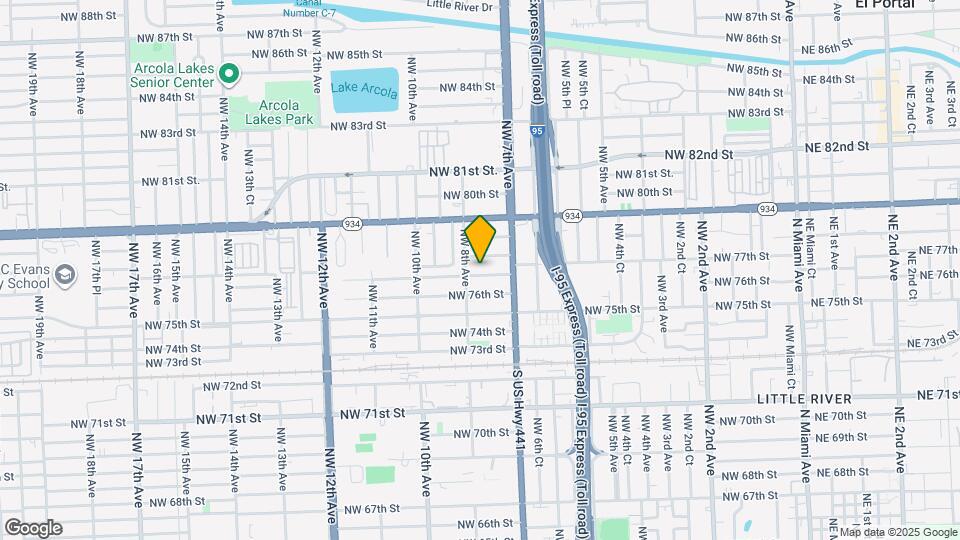 765 NW 77th St Map and Location Details