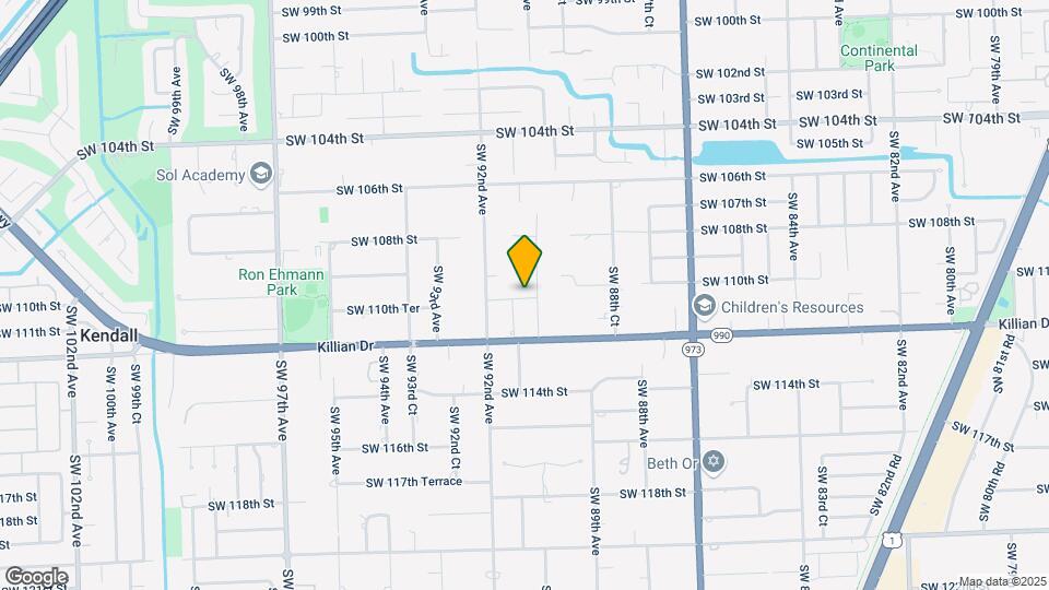 9011 SW 110th Ter Map and Location Details