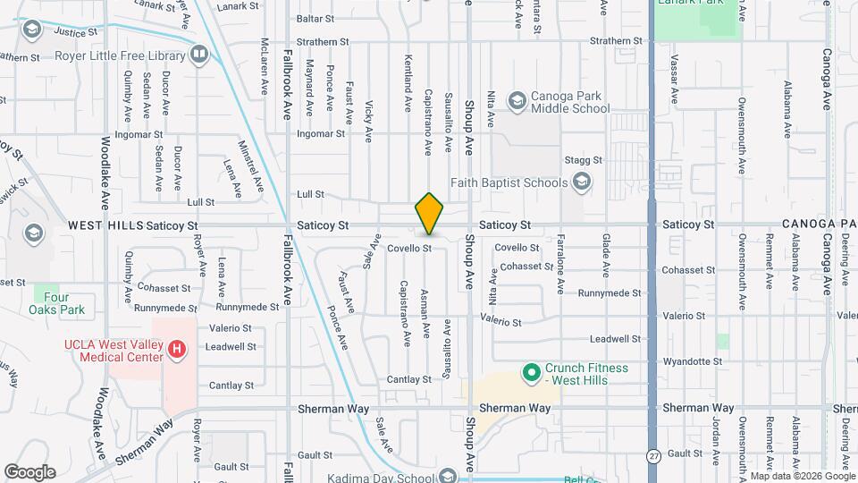 22459 Covello St Map and Location Details